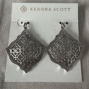 Kendra Scott Kirsten Silver Filigree Earrings